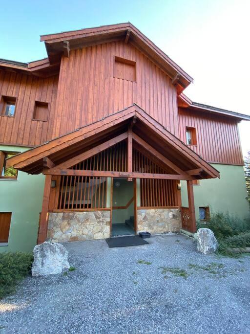 Appartement 4 Pers Grande Terrasse Vue Pistes Ski Saint-Chaffrey Exterior foto