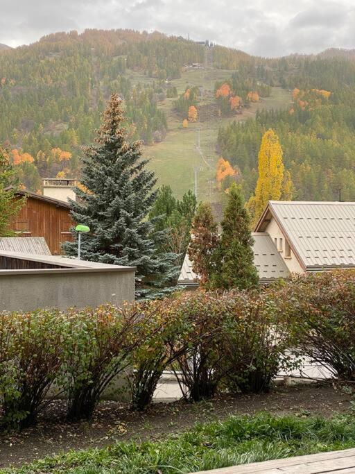 Appartement 4 Pers Grande Terrasse Vue Pistes Ski Saint-Chaffrey Exterior foto